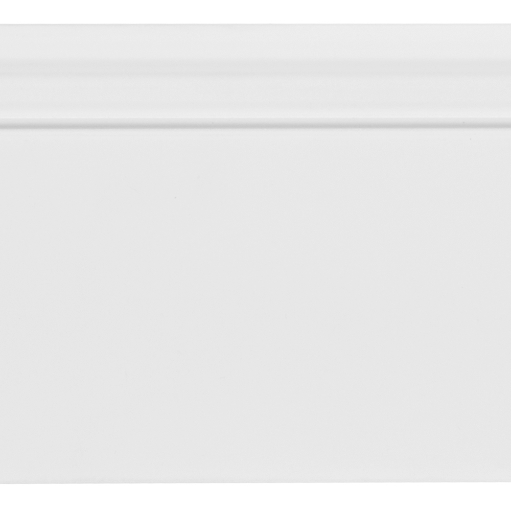 Плинтус экополимер Солид 80х12х2000 мм белый (1 UHD 01/80)