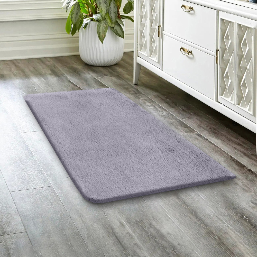 Коврик универсальный латекс My Bunny 80х50 см серый