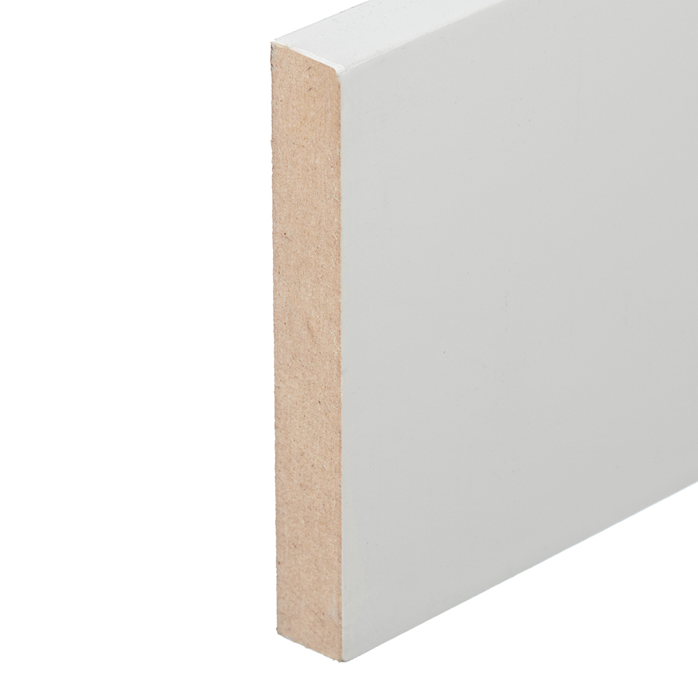 Наличник Smart 70х10х2200 мм ПВХ белый прямой (1 шт.)