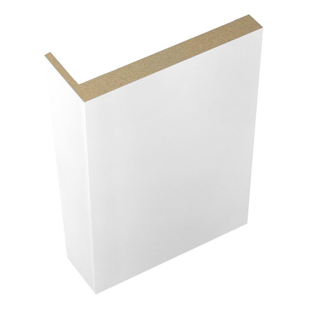 Наличник телескопический Fly 62 70х6х2200 мм ПВХ эмалит белый прямой (1 шт.)