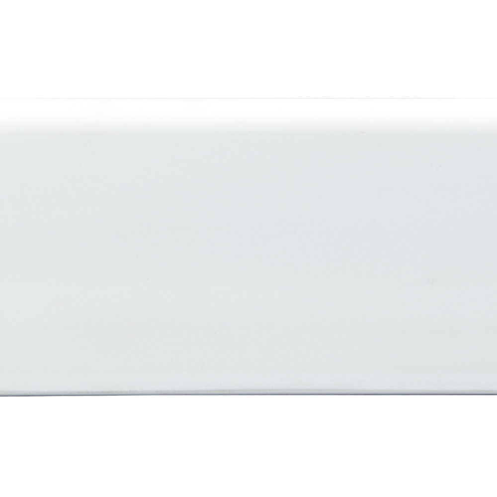 Плинтус экополимер Winart Pro 60х19х2000 мм белый с монтажной планкой (90.60.001.001)