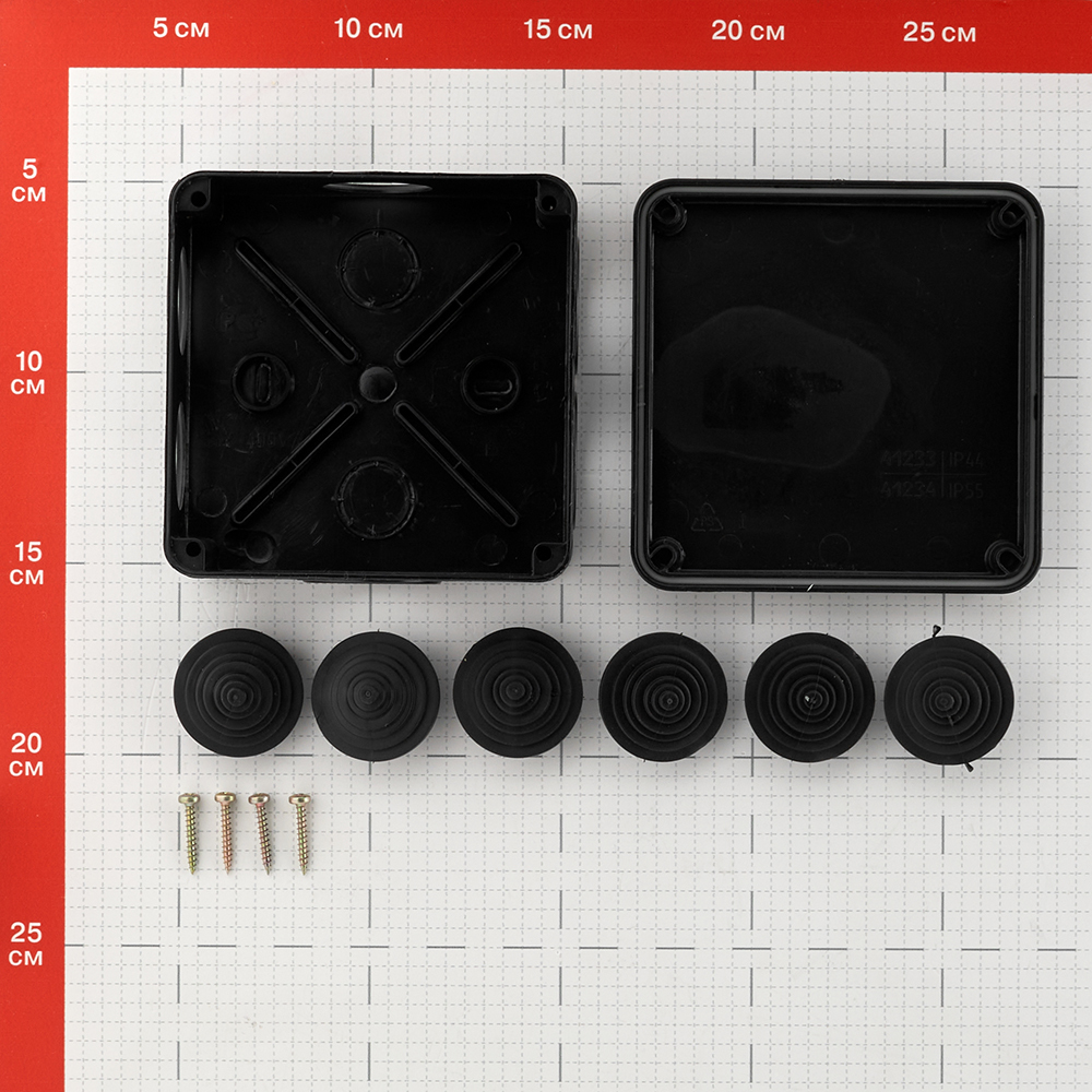 Коробка распределительная 100х100х50 мм IP55 Greenel (GE41234-05)