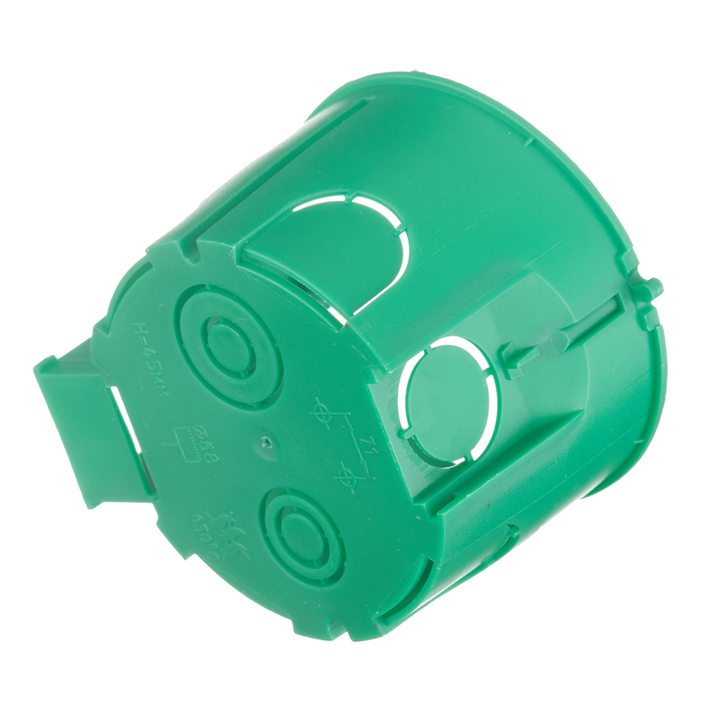 Коробка установочная Greenel для бетона d68х45 мм IP20 (GE40004‑10-R)