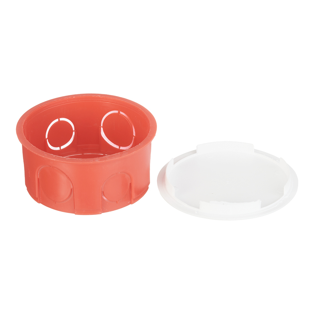 Коробка распределительная для бетона d80х40 мм IP20 Greenel (GE41007-R)