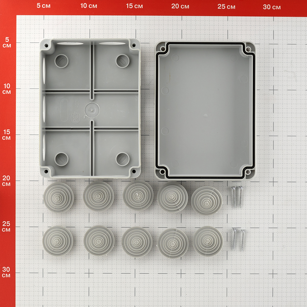 Коробка распределительная 150х110х70 мм IP55 Greenel (GE41242)