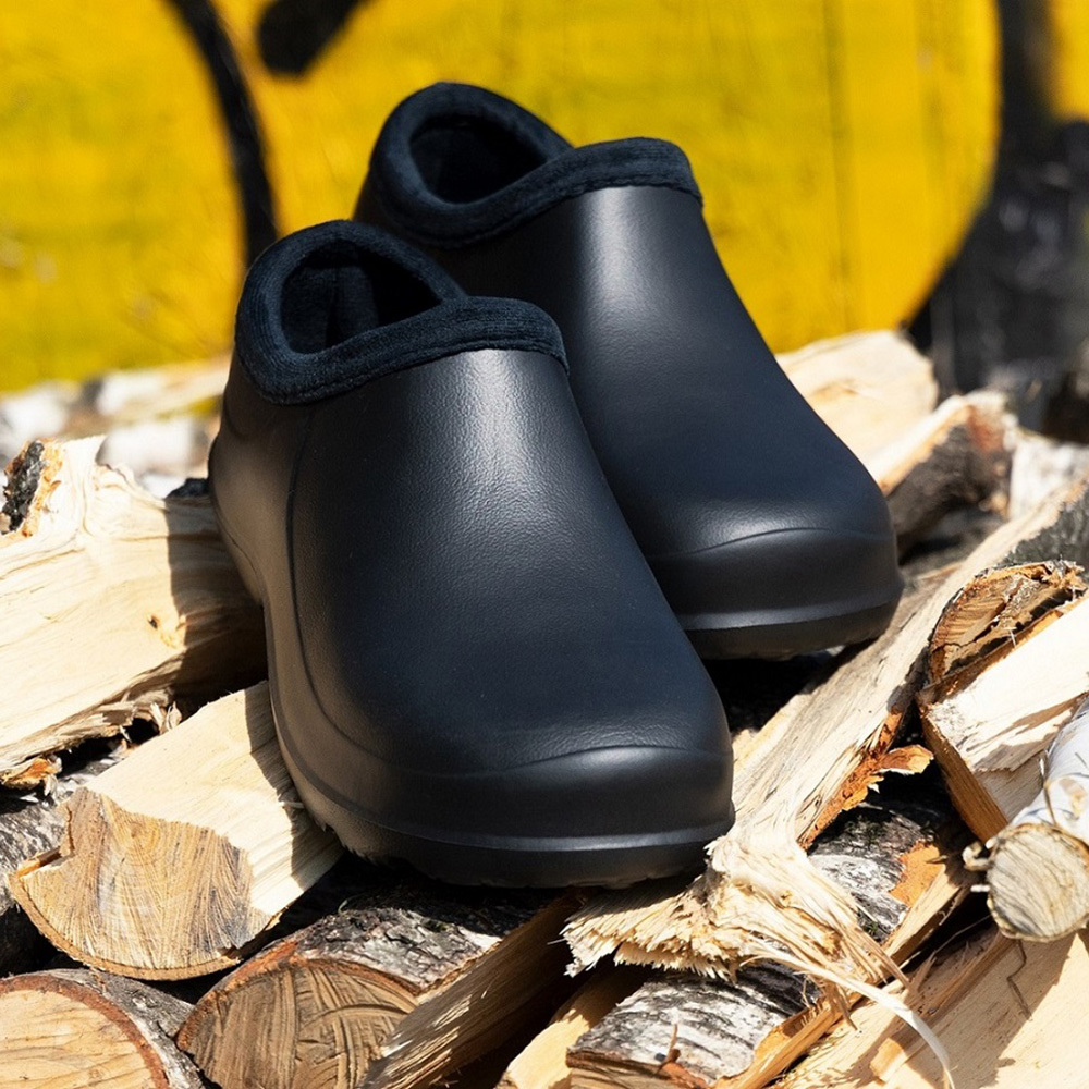 Галоши мужские EVA утепленные размер 44 черные Жанетт Роули (ГЛ-311)