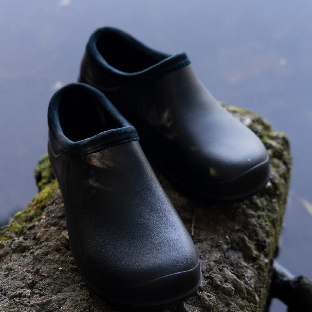 Галоши мужские EVA утепленные размер 44 черные Жанетт Роули (ГЛ-311)