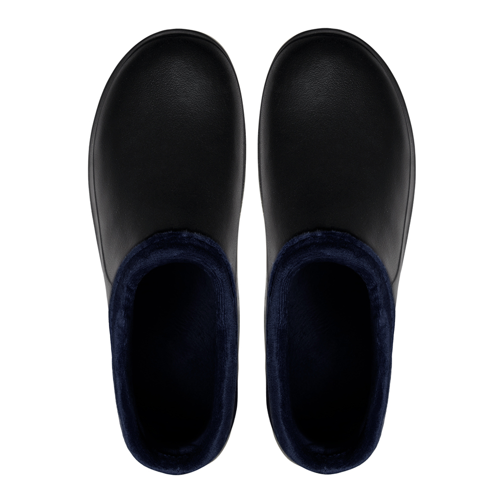 Галоши мужские EVA утепленные размер 44 черные Жанетт Роули (ГЛ-311)