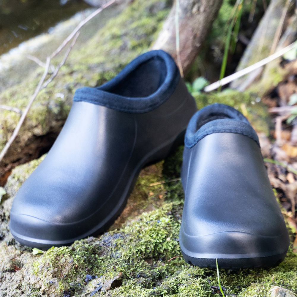 Галоши мужские EVA утепленные размер 44 черные Жанетт Роули (ГЛ-311)