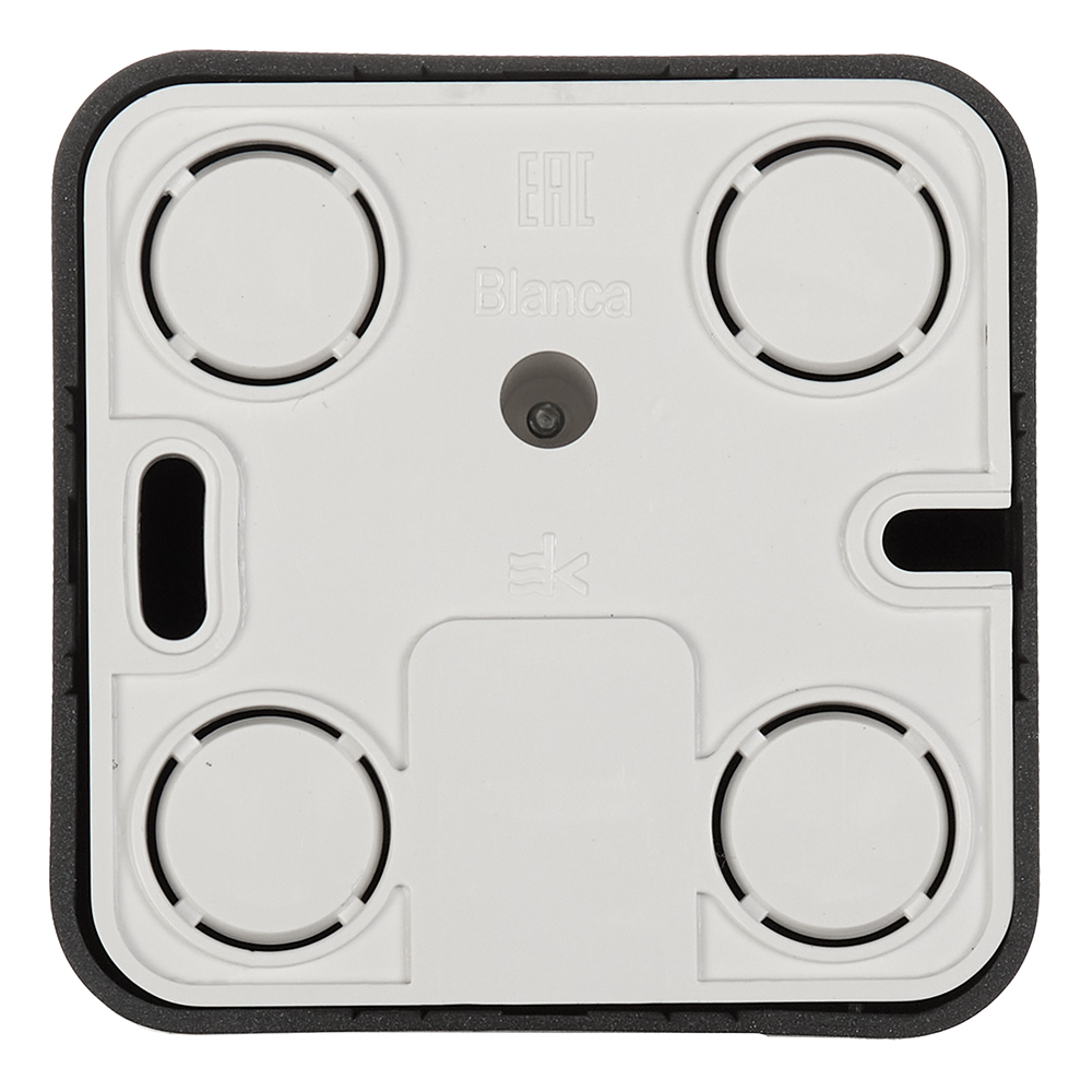 Розетка компьютерная Systeme Electric Blanca накладная антрацит RJ45 (BLNIA045006)