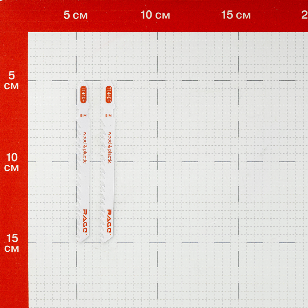 Пилки для лобзика Rage by Vira T144DF (552032) по дереву L75 мм быстрый рез (2 шт.)