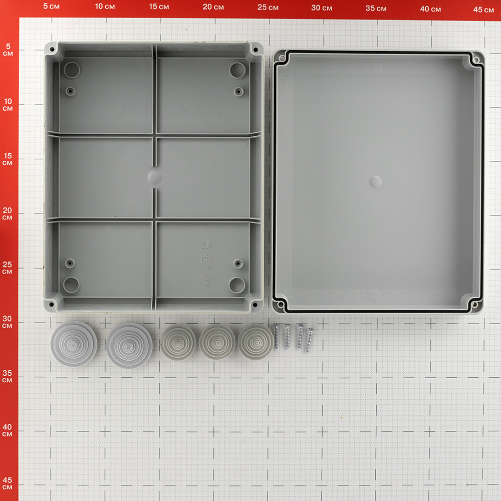 Коробка распределительная 240х195х90 мм IP55 Greenel (GE41272)