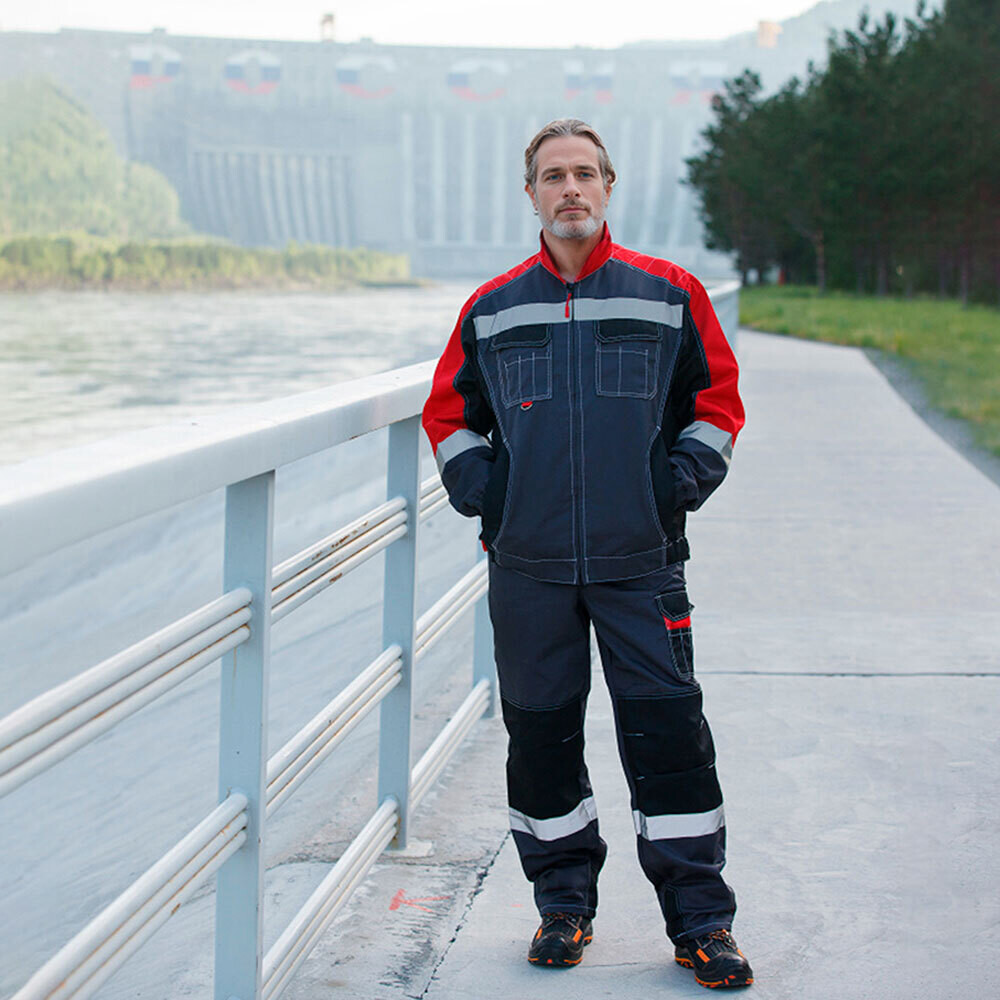 Костюм мужской защитный Спрут Формула 52-54 рост 170-176 см серый