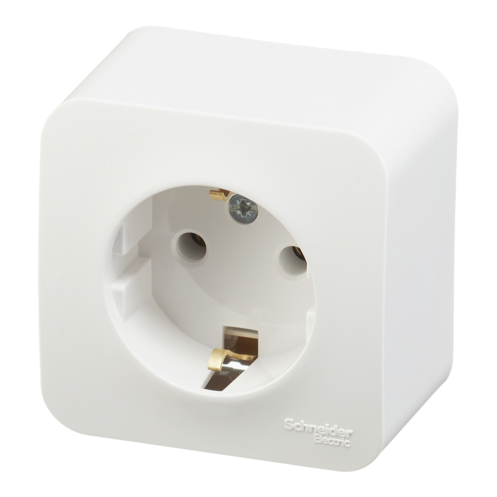Розетка Systeme Electric Blanca накладная белая (BLNRA010111)
