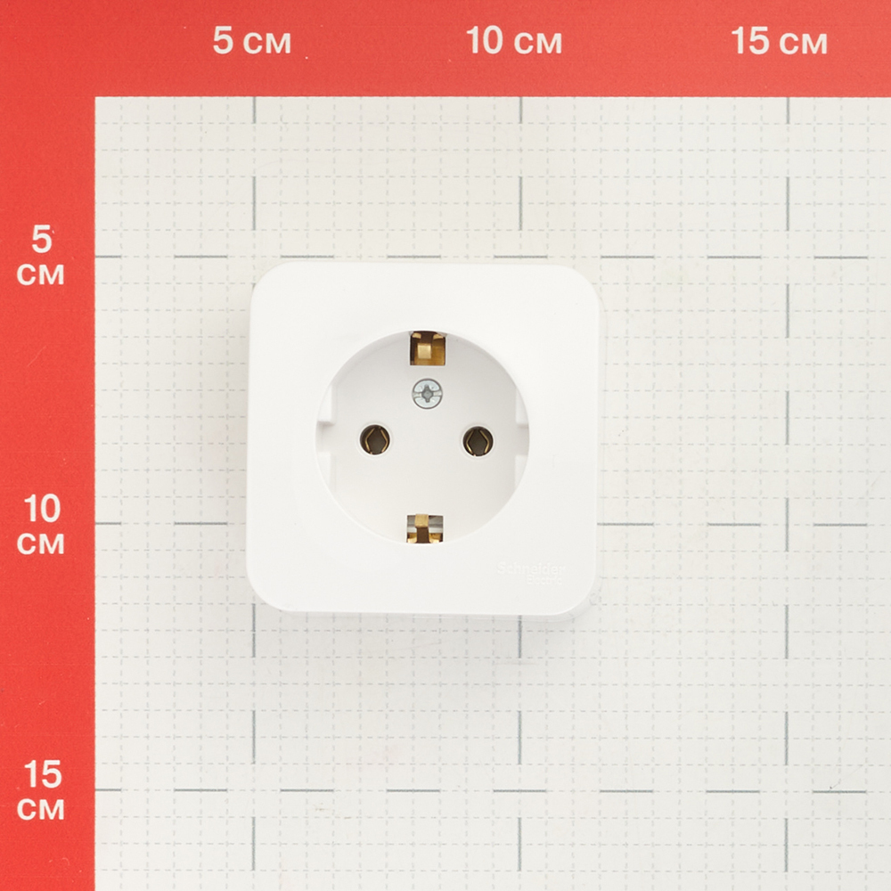 Розетка Systeme Electric Blanca накладная белая (BLNRA010111)