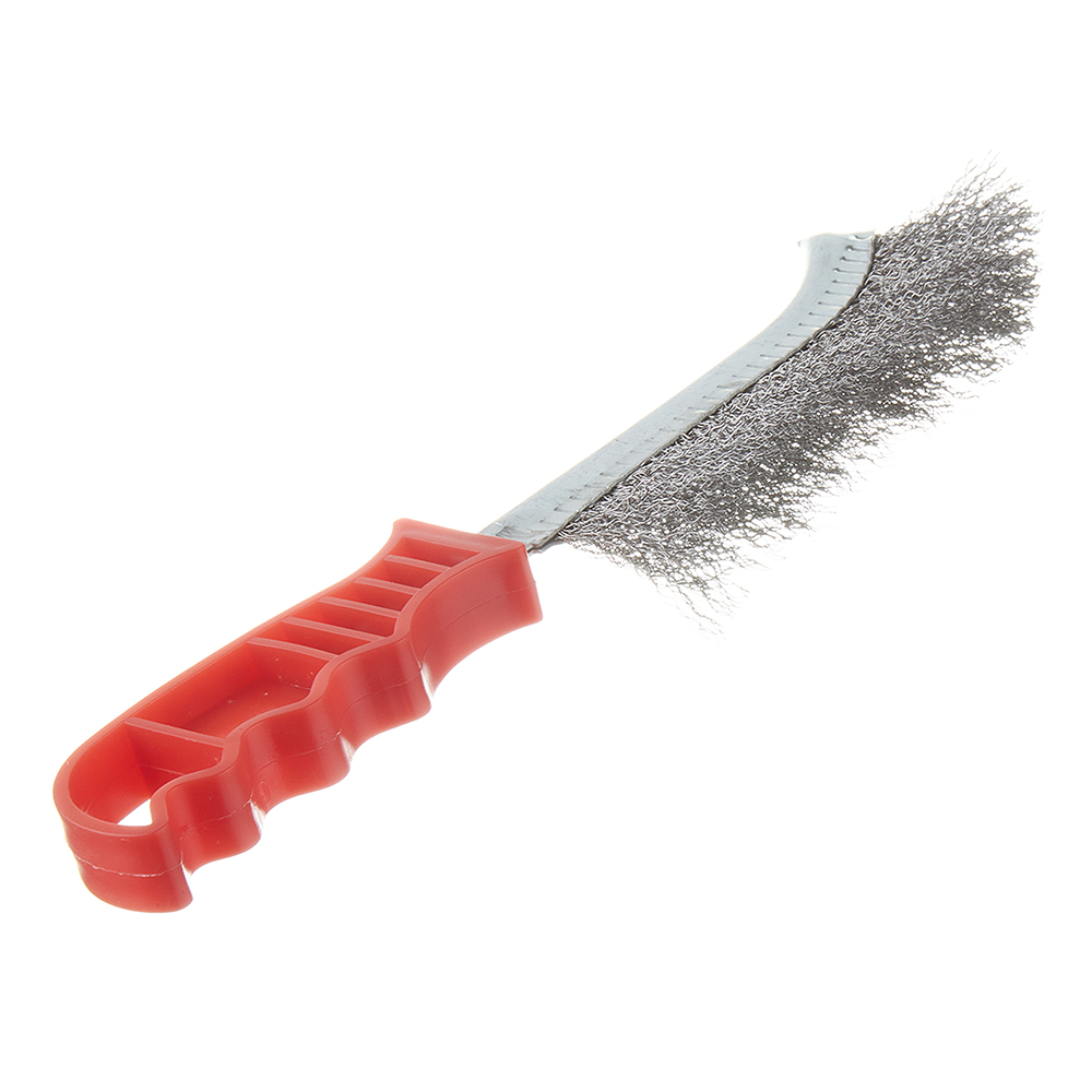 Корщетка ручная Hesler металлическая 265 мм с пластиковой ручкой