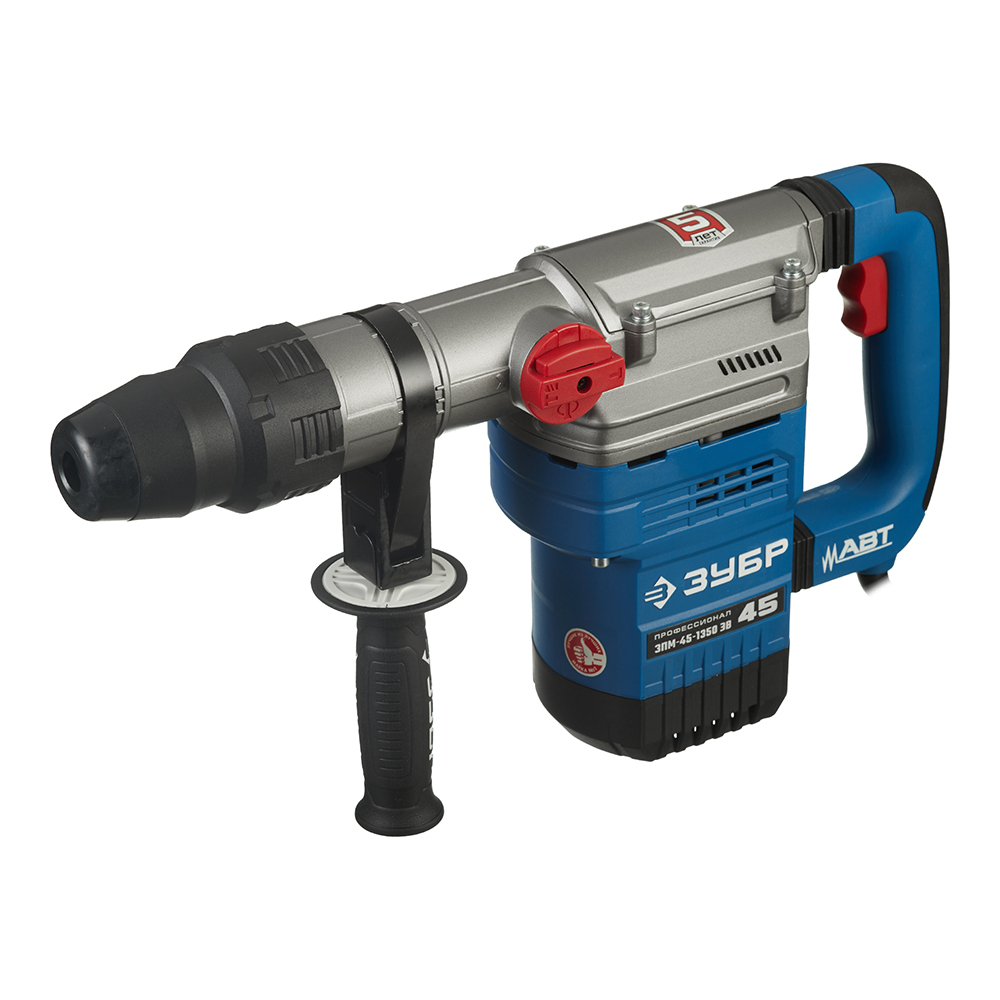 Перфоратор электрический Зубр ЗПМ-45-1350 ЭВ 1350 Вт 12,5 Дж SDS-max