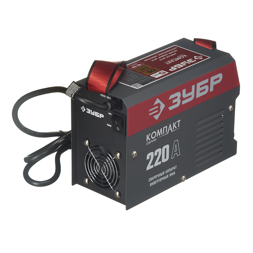 Сварочный аппарат инверторного типа Зубр СА-220 К ММА