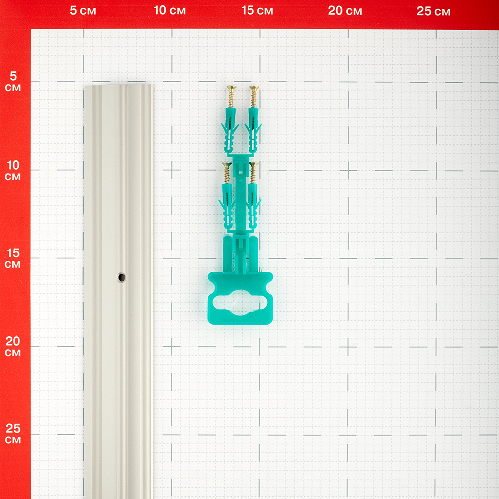 Порог алюминиевый разноуровневый кант 40х900 мм шампань перепад 10 мм