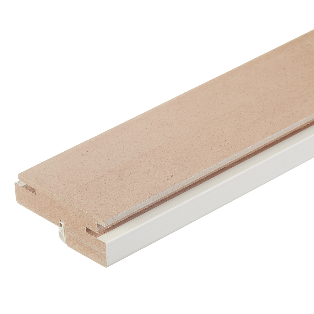 Коробка дверная телескопическая Мона/Честер 80х32х2100 мм эмаль белая (2,5 шт.)