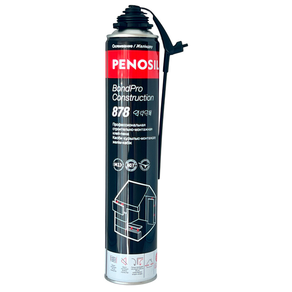 Клей-пена универсальная профессиональная Penosil SpeedFix Montage/BondPro Construction 878 750 мл