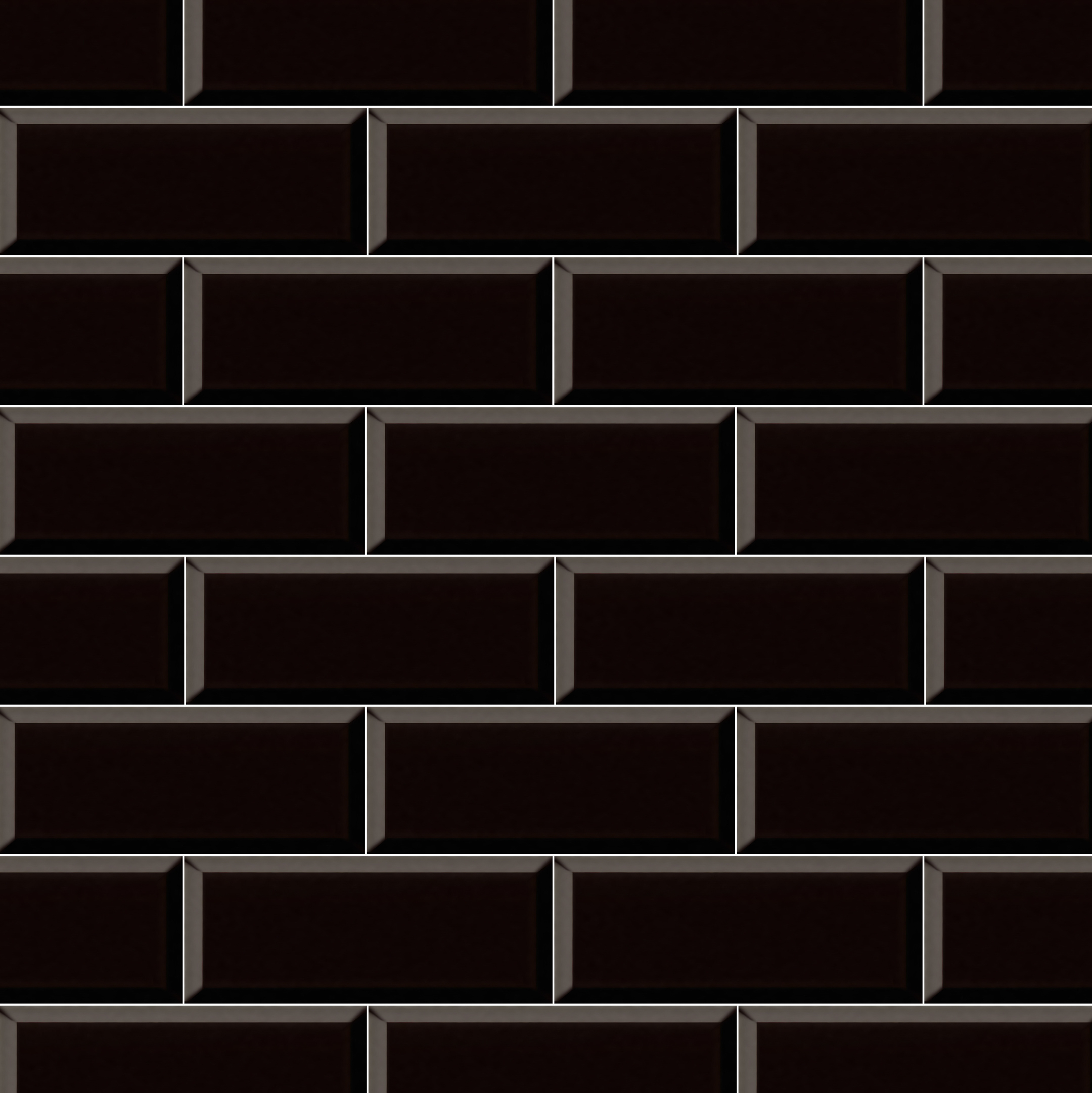 Плитка облицовочная Kerama Marazzi Вилланелла черный грань 400x150x8 мм (18 шт.=1,08 кв.м)