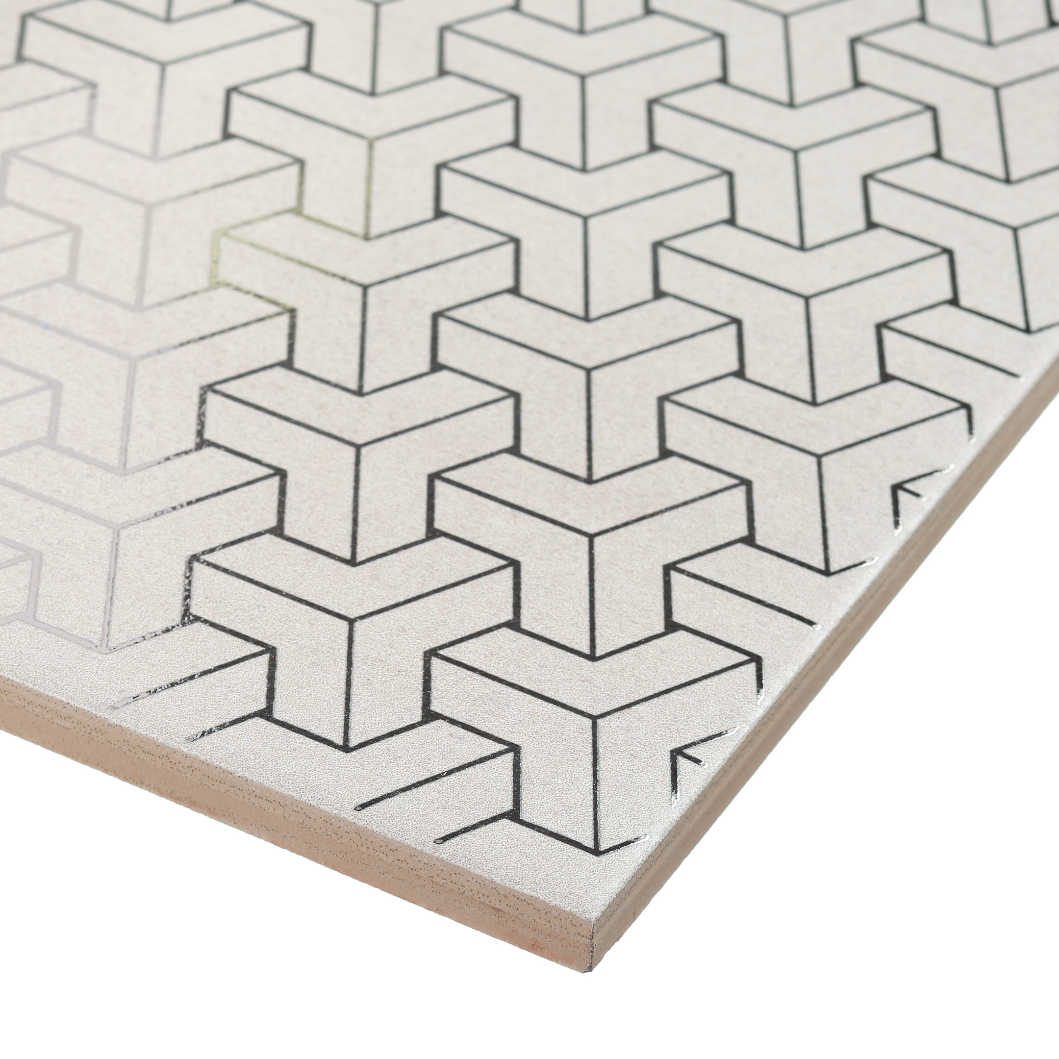 Плитка декор Kerama Marazzi Ломбардиа серая 400x250x8 мм