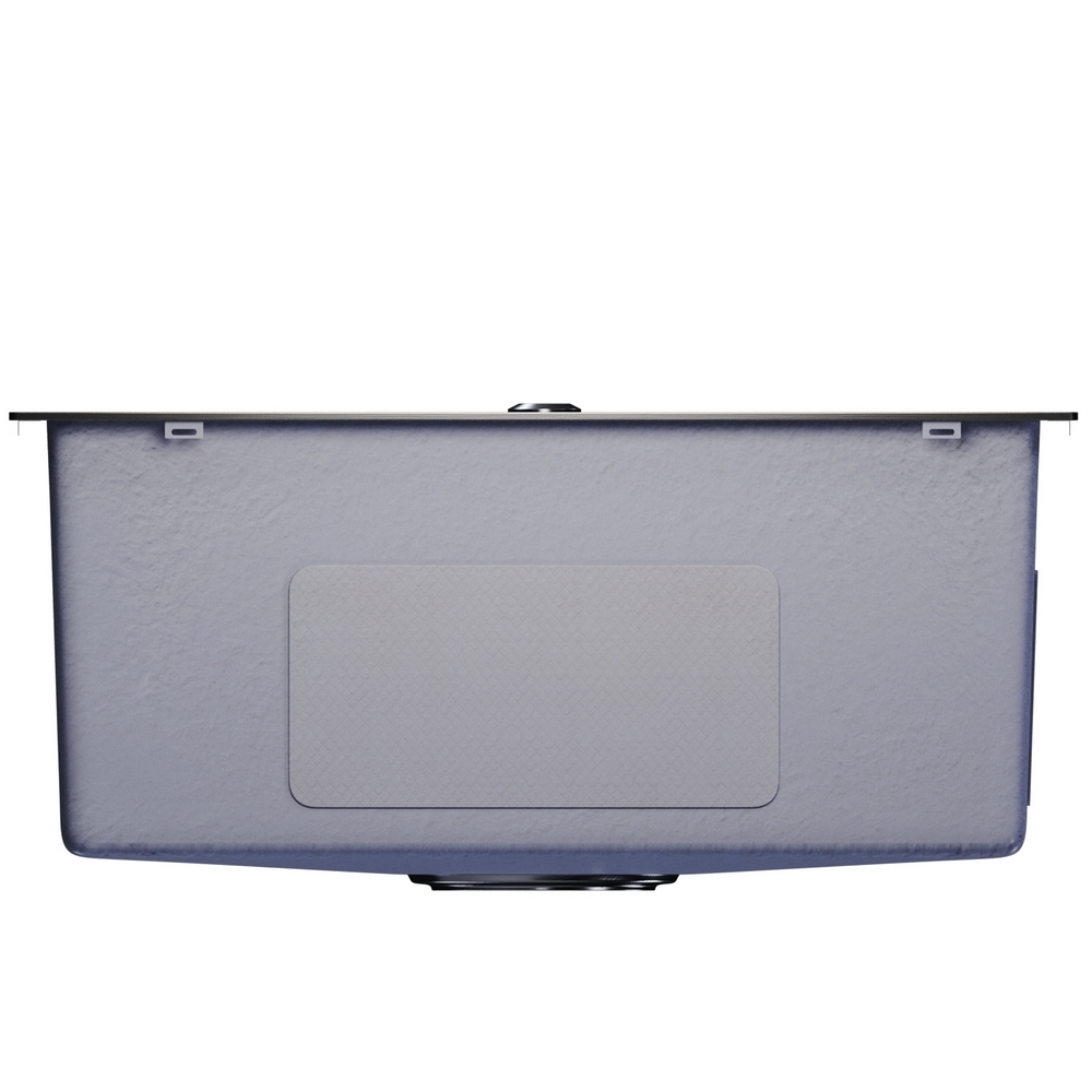 Мойка для кухни Mixline Pro 50х50х20 см врезная с сифоном сталь графит (547230)