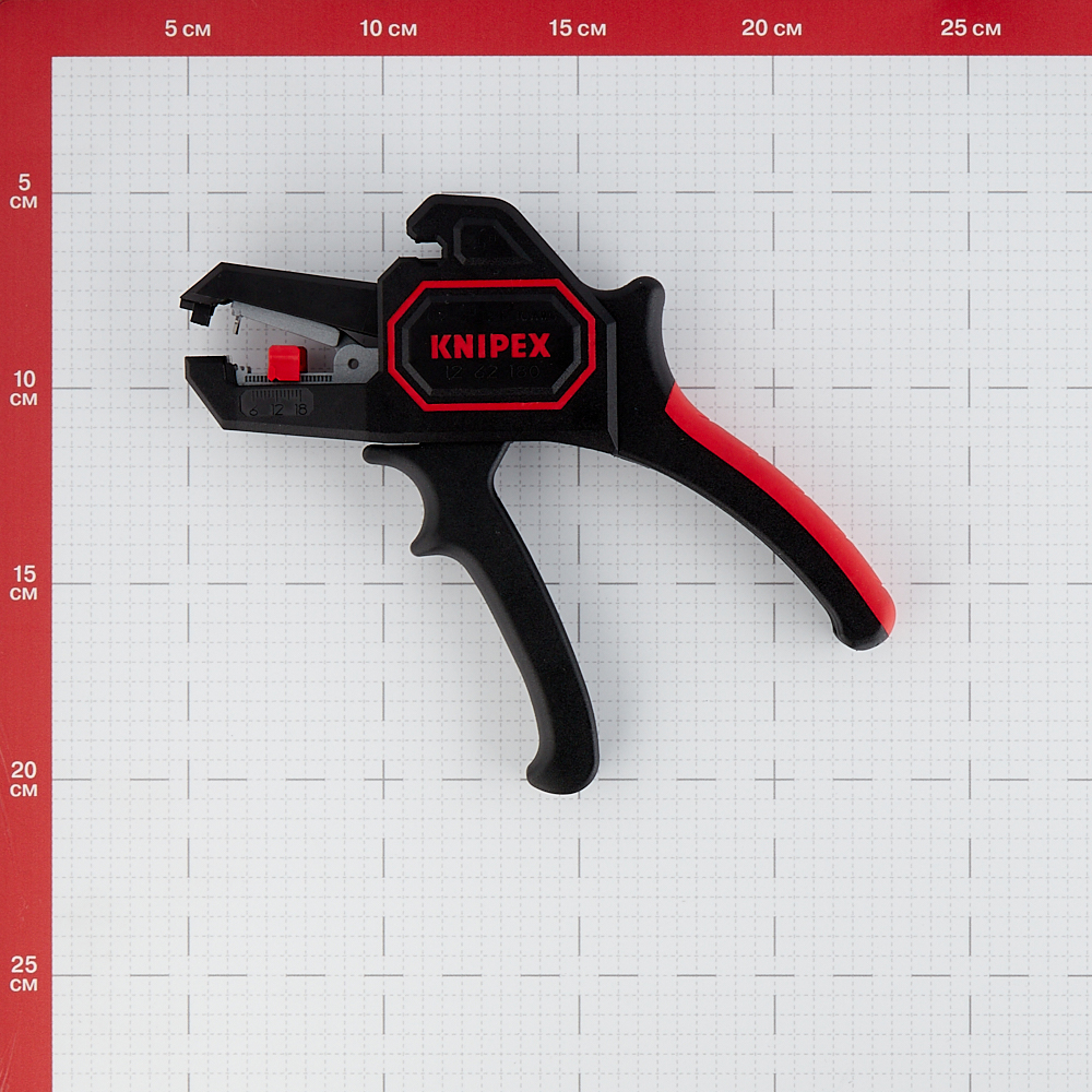 Стриппер сечение 0,2-6 кв.мм Knipex для удаления изоляции (KN-1262180SB)