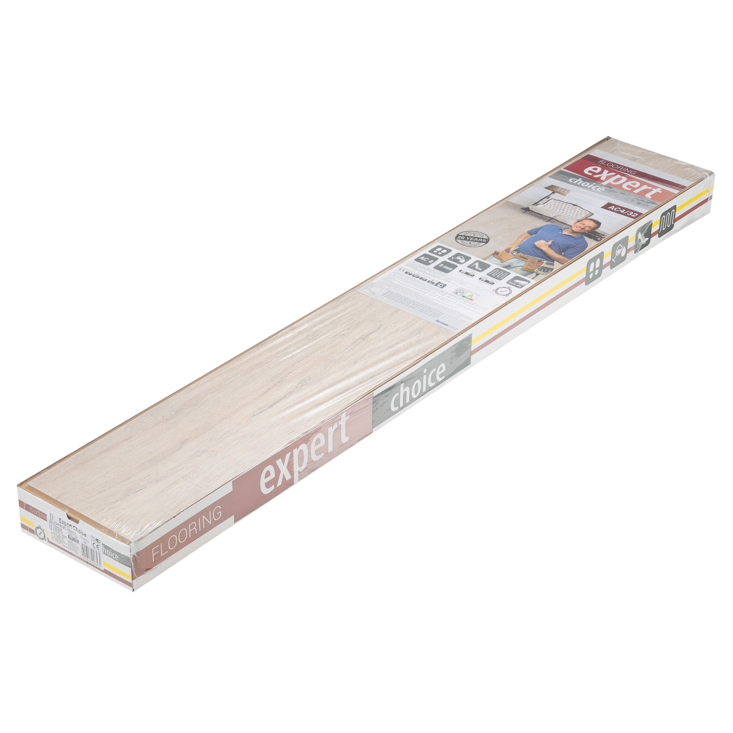 Ламинат 32 класс Ultradecor Expert Choice дуб орегон 2,22 кв.м 8 мм