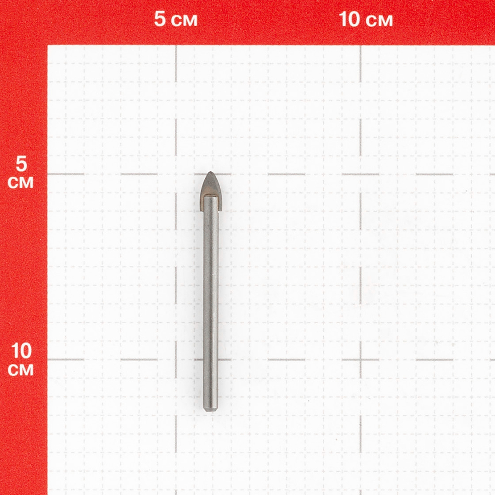 Сверло по плитке и стеклу КМ 6х65 мм (815751)
