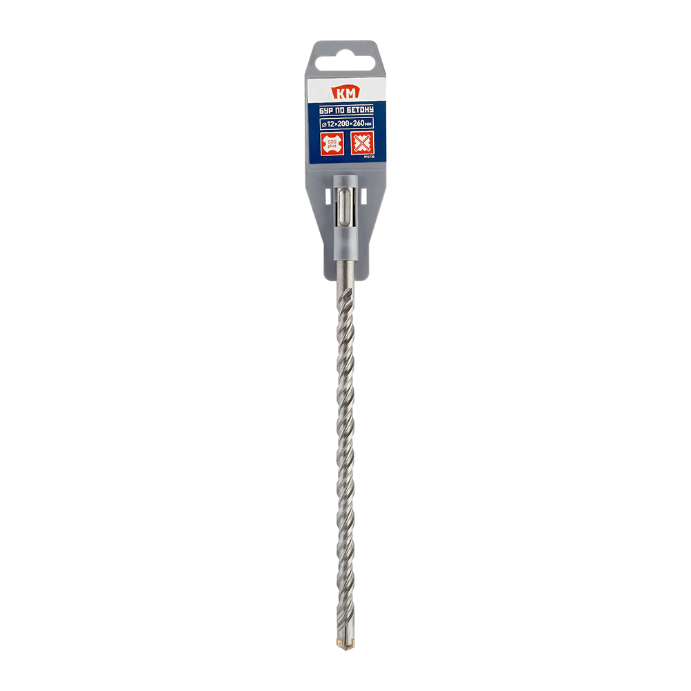 Бур SDS-plus КМ 12х200х260 мм (815735)
