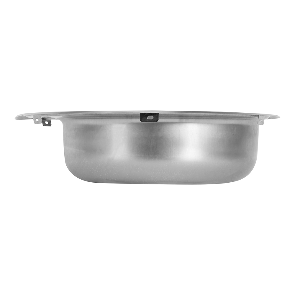 Мойка для кухни Ukinox Nord d50х14 см врезная сталь (Nr D500 (0,4))