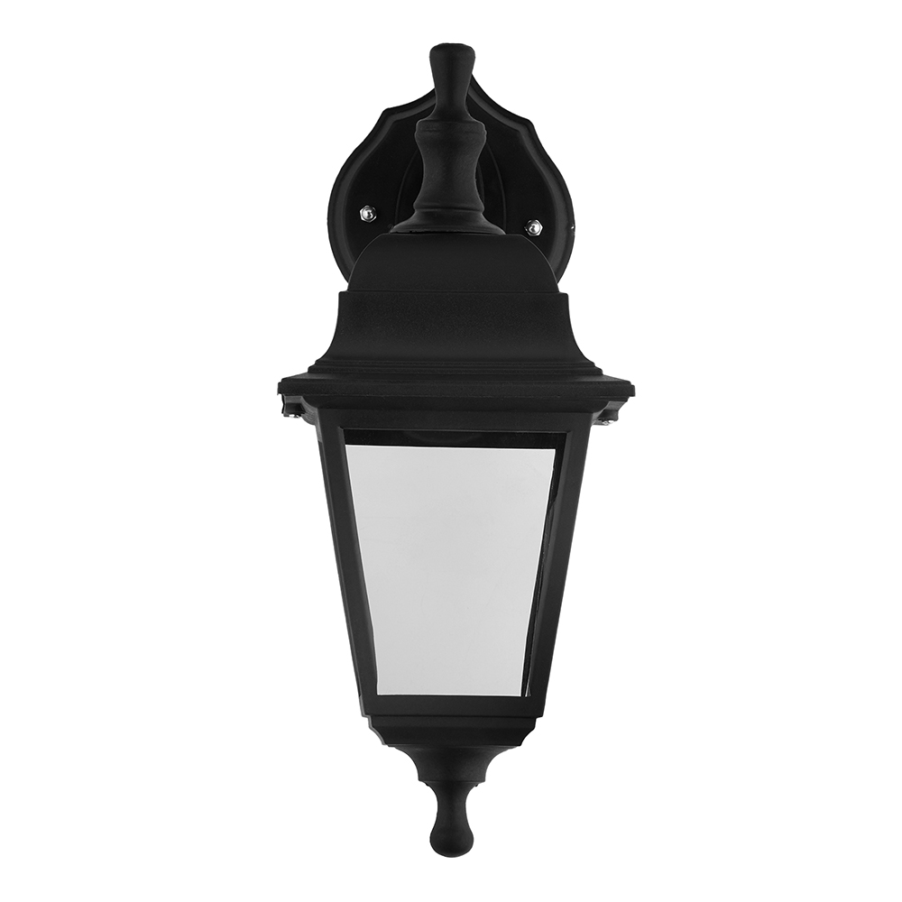 Светильник садово-парковый настенный Svet Леда черный E27 60 Вт IP44 (1201-00341)