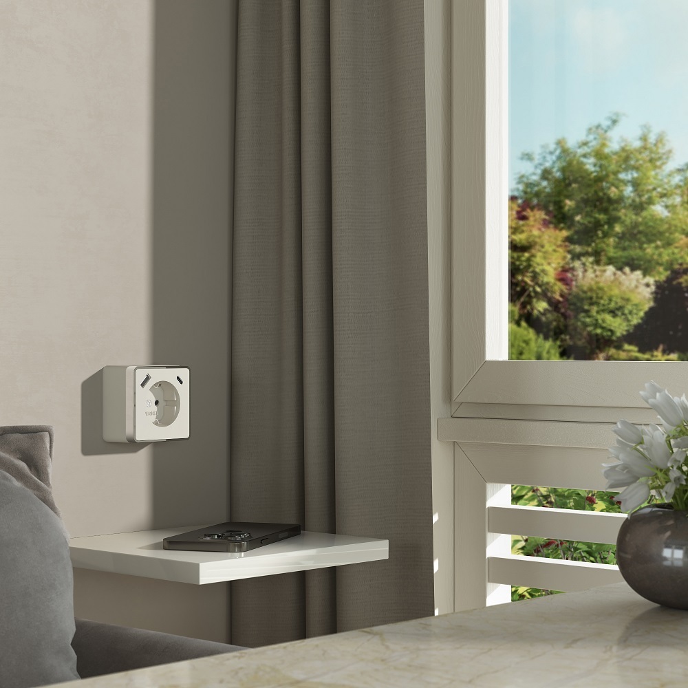 Розетка Werkel Gallant накладная слоновая кость со шторками с USB-A/ Type-C (a057699)