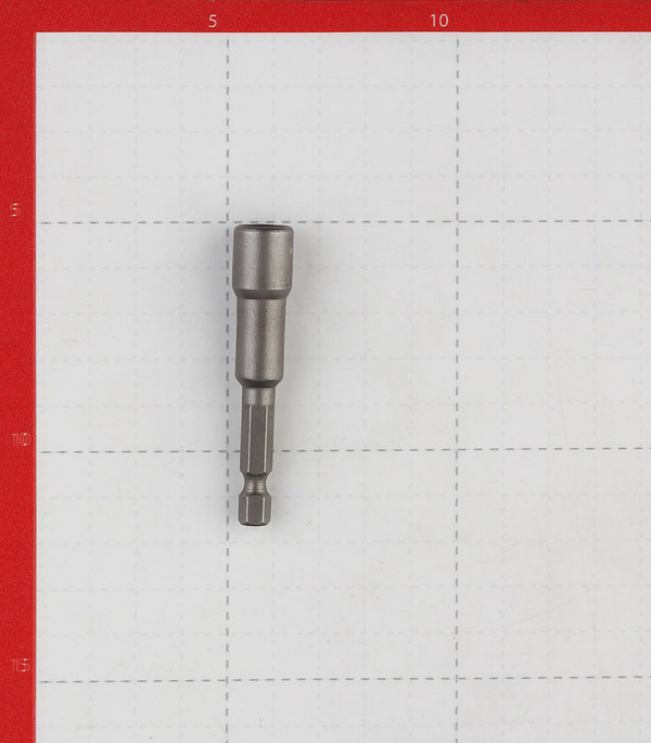 Адаптер для болтов и саморезов Практика (035-134) 8 мм L65 мм магнитный шестигранная головка