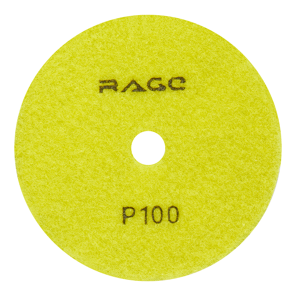 Круг алмазный шлифовальный по камню Rage by Vira гибкий d100 мм P100 для сухого шлифования