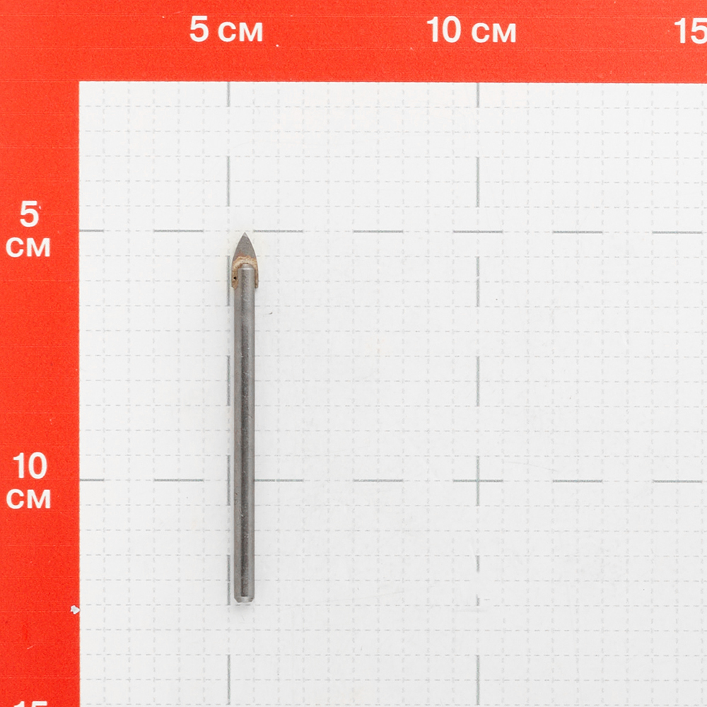 Сверло по плитке и стеклу КМ 6х75 мм (966038)