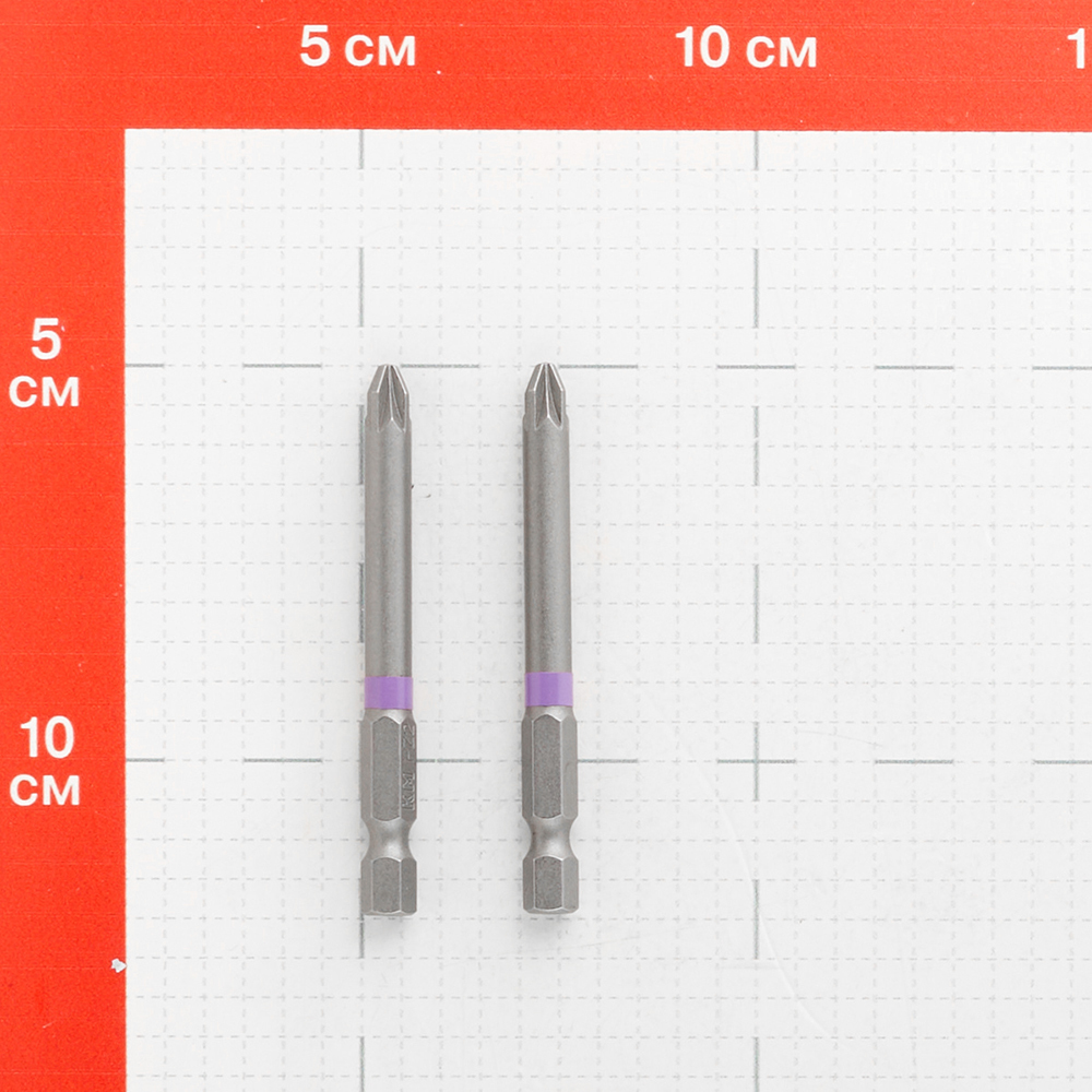 Бита КМ (882121) PZ2 магнитная 70 мм (2 шт.)
