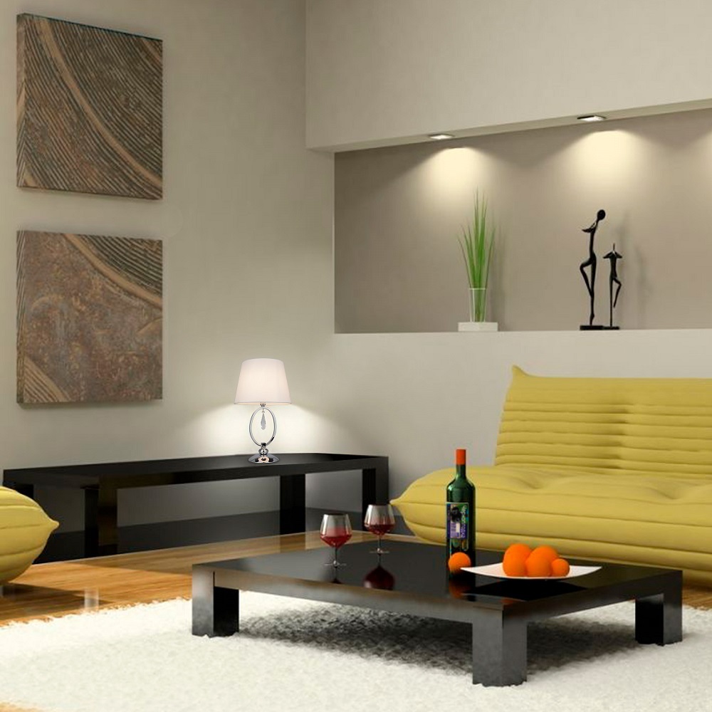 Лампа настольная E14 60 Вт Eurosvet Madera (84934)