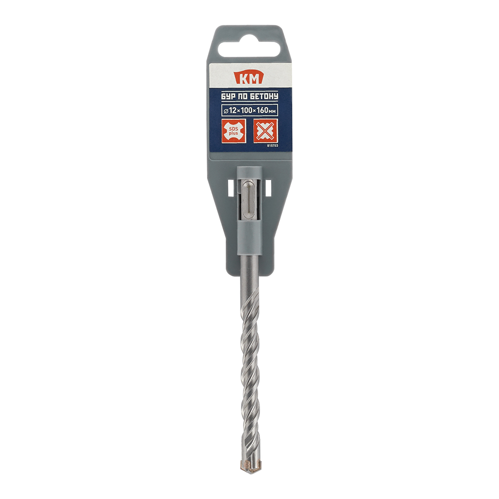 Бур SDS-plus КМ 12х100х160 мм (815733)