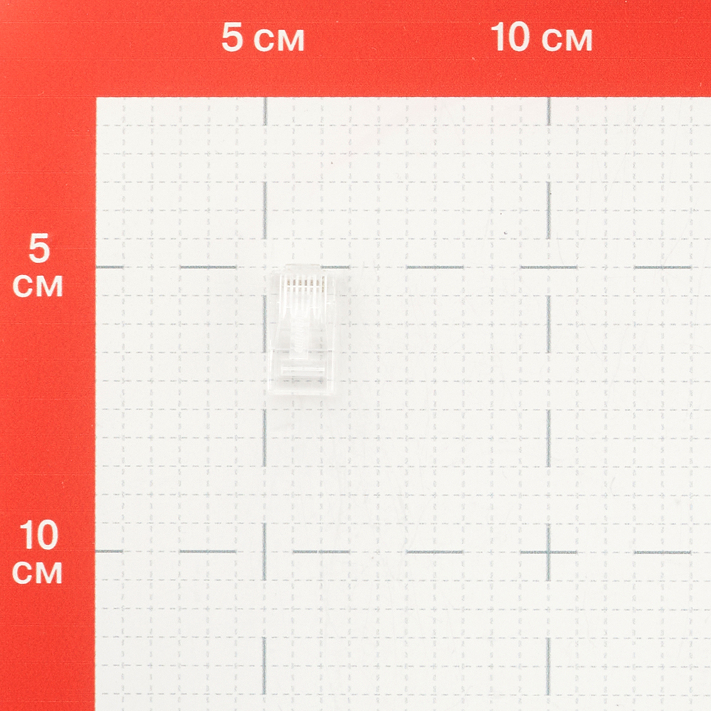 Коннектор компьютерный Hyperline RJ45 8P8C CAT5e (10 шт.) (521595)