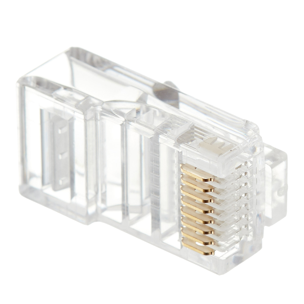 Коннектор компьютерный Hyperline RJ45 8P8C CAT5e (10 шт.) (521595)