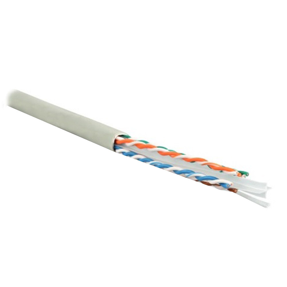 Интернет-кабель (витая пара) U/UTP 4PR CAT6 4х2х0,55 мм PVC Hyperline