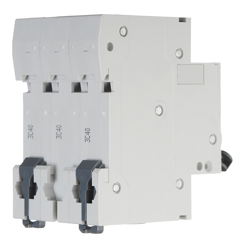 Автоматический выключатель модульный Systeme Electric City9 Set 3P 40А тип C 4,5 кА 230 В (C9F34340)
