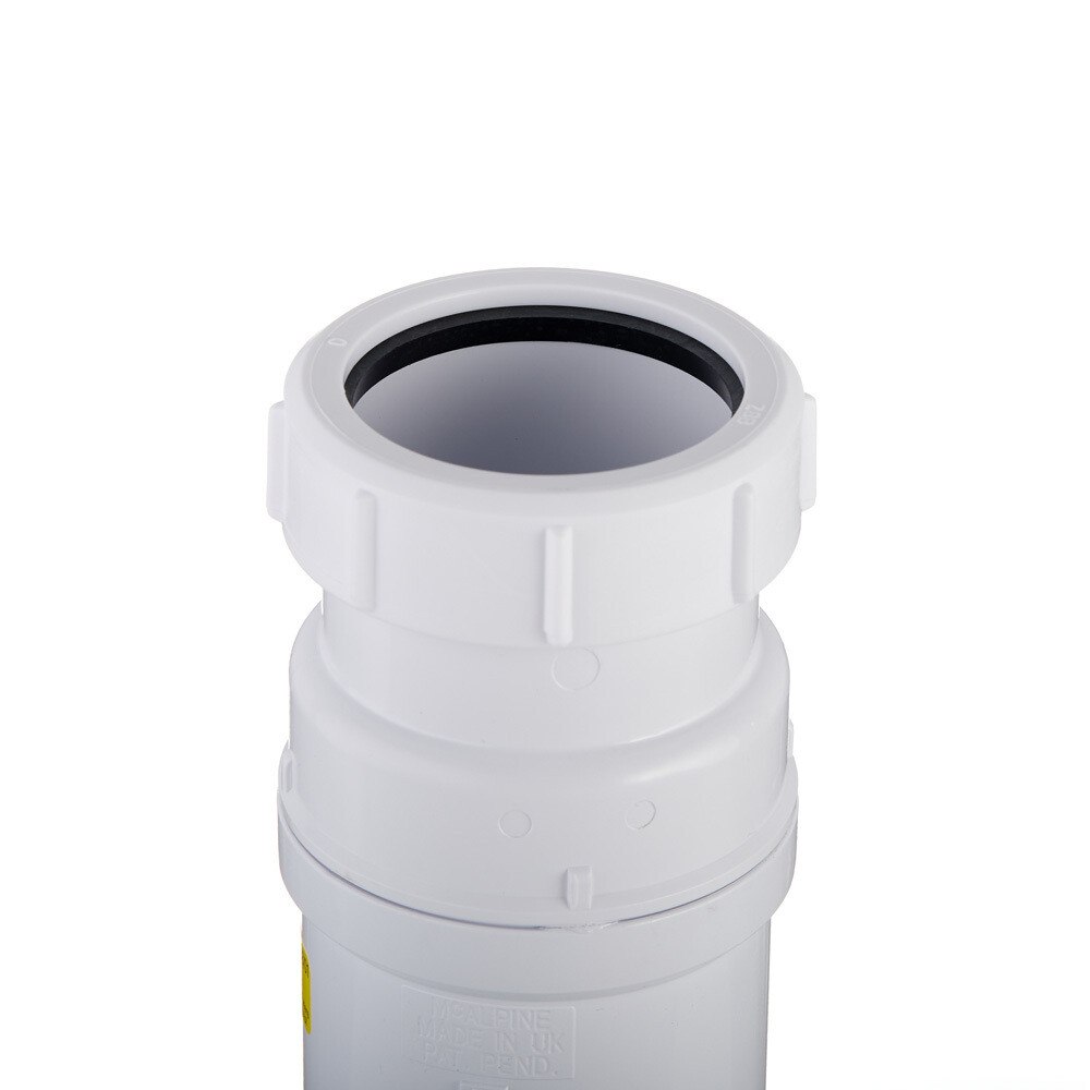 Сифон для раковины и мойки McAlpine 1 1/2х50 мм без выпуска (MRNRV50C-PB)