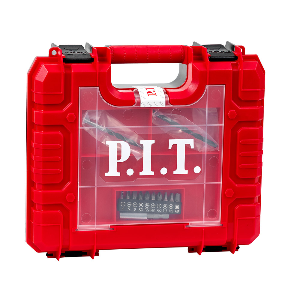 Дрель-шуруповерт аккумуляторная P.I.T. 20 В 1,5 Ач Li-Ion 2 АКБ и ЗУ (PSR18-D3)