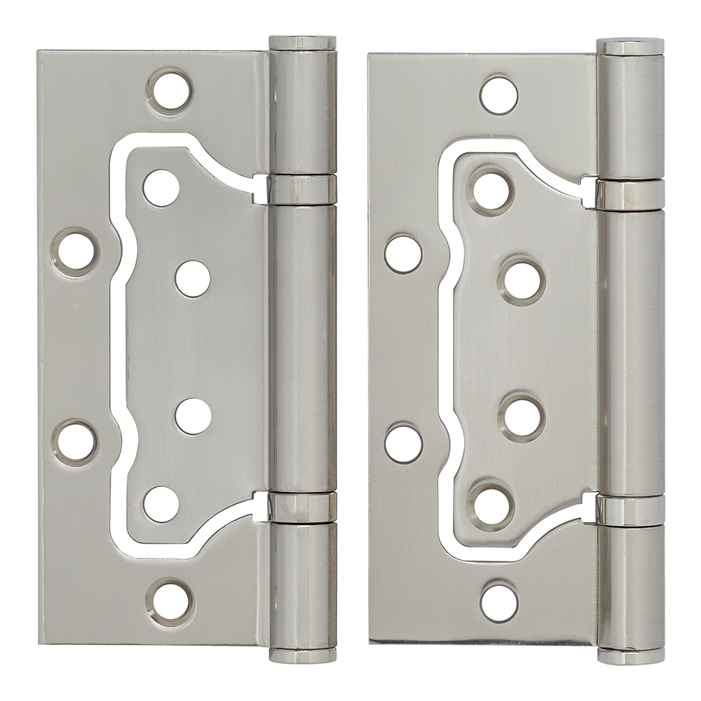 Комплект фурнитуры для двери Lavelly Marigold с защелкой и петлями квадратная розетка матовый никель (990332)