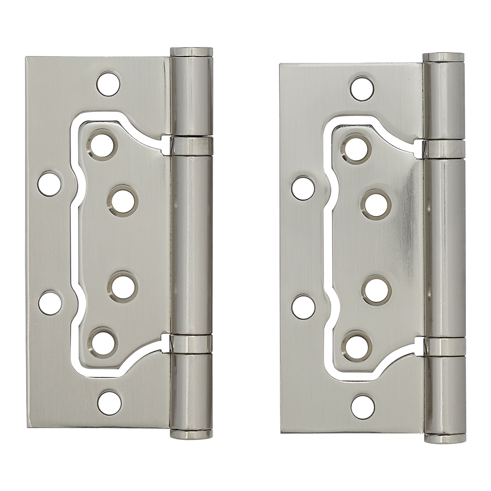 Комплект фурнитуры для двери Lavelly Viola с защелкой и петлями квадратная розетка матовый никель (990334)