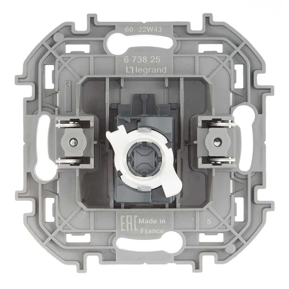 Розетка компьютерная Legrand Inspiria встраиваемая белая RJ45 (673825)